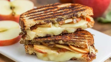 Roasted Apple and Brie Panini