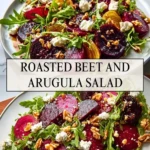 Roasted Beet and Arugula Salad - Pin 1