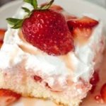 Strawberry Tres Leches Cake