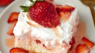 Strawberry Tres Leches Cake