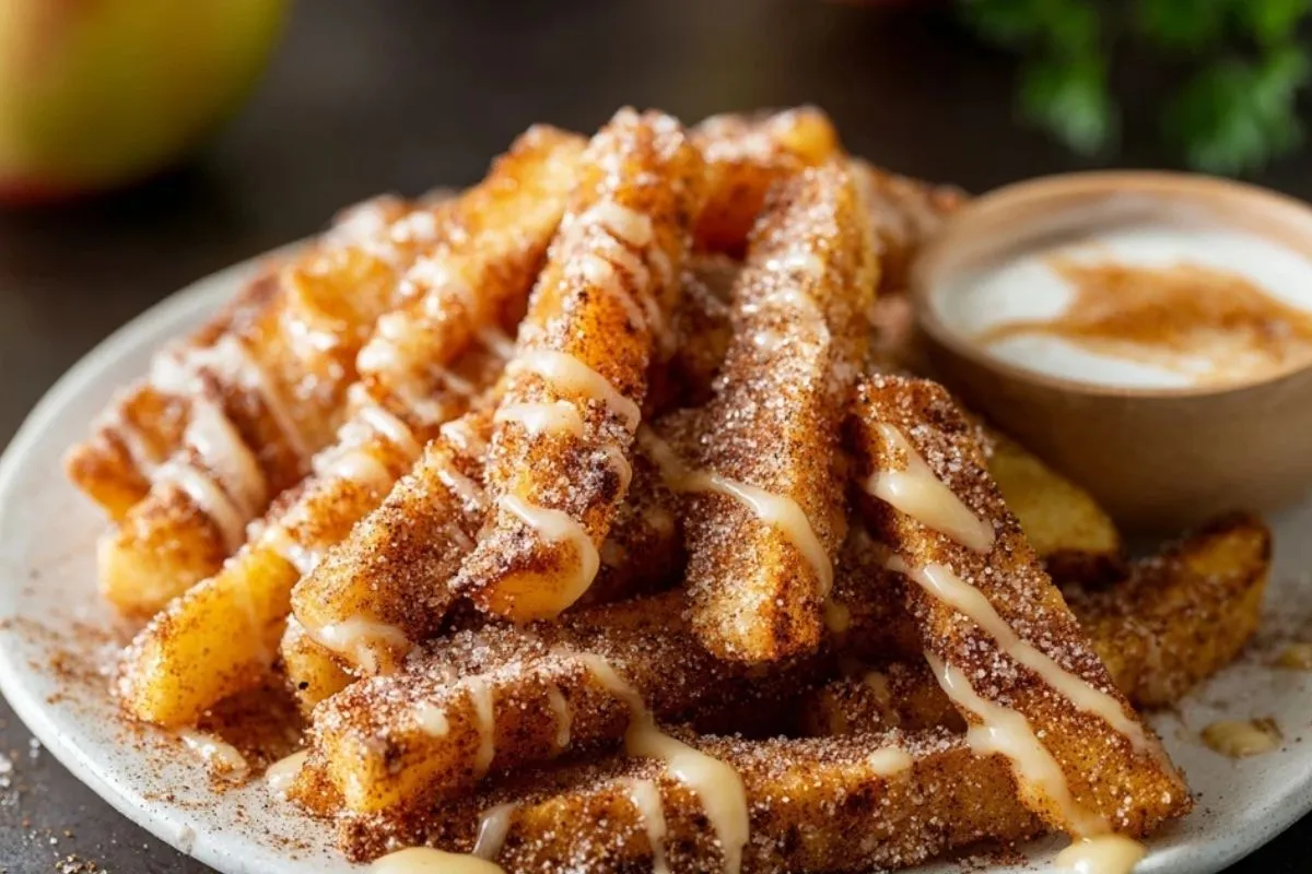 Air Fryer Apple Fries
