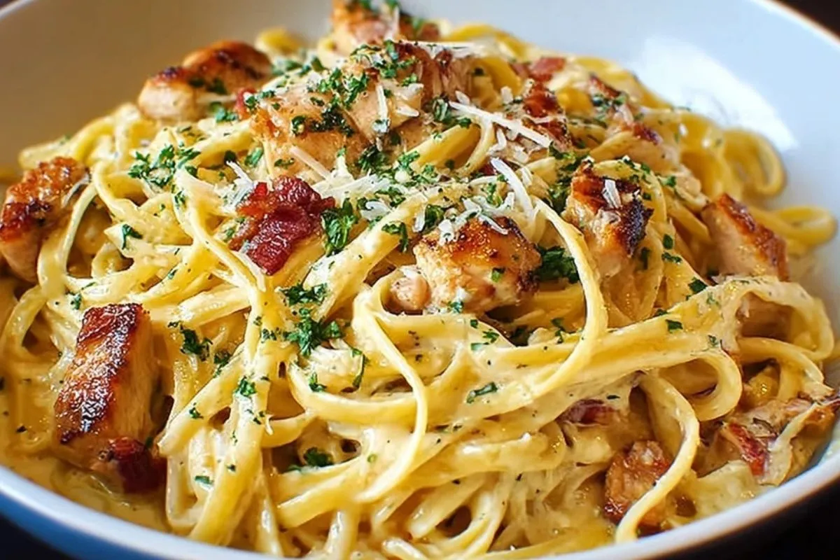 Best Ever Chicken Carbonara