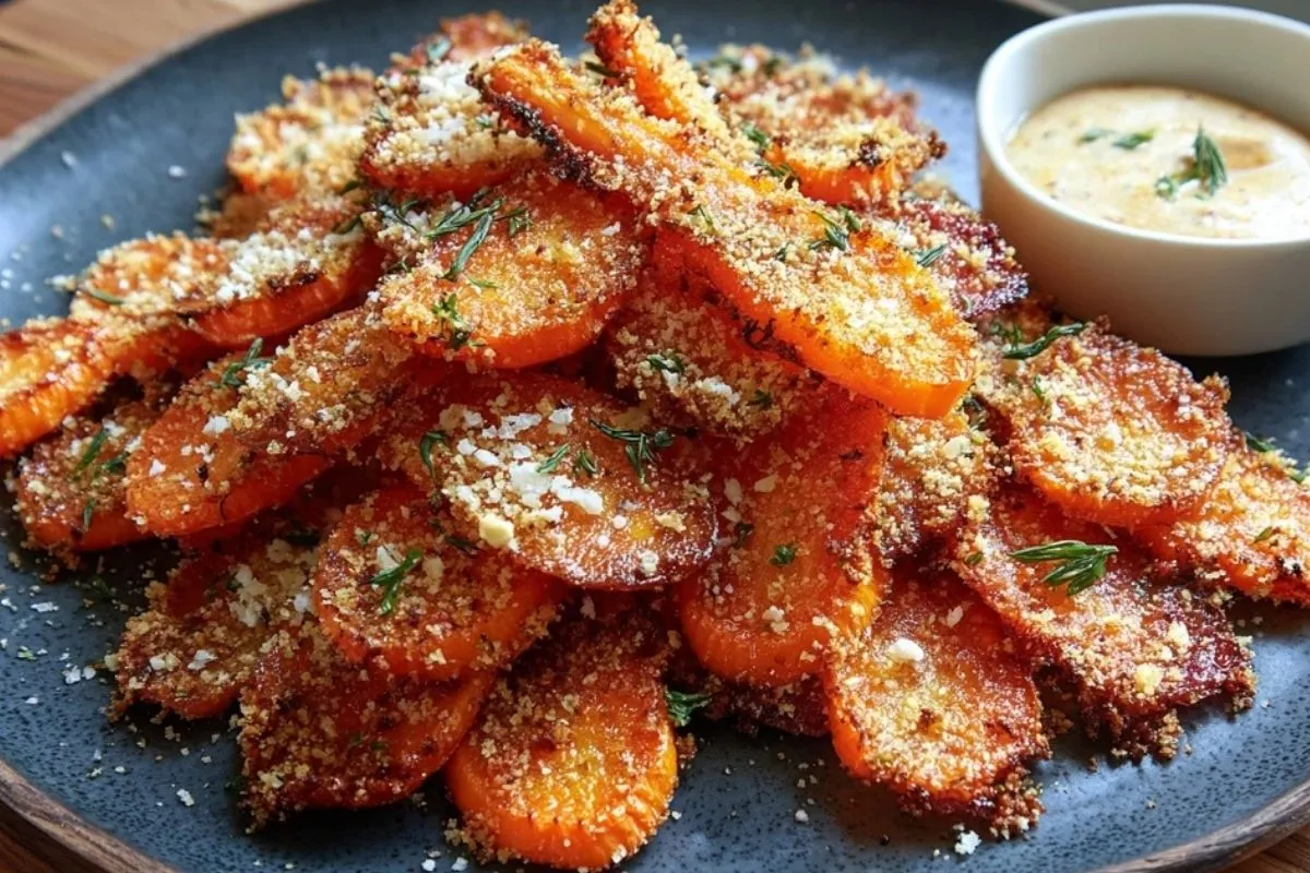 Crispy and Fun Smashed Carrots