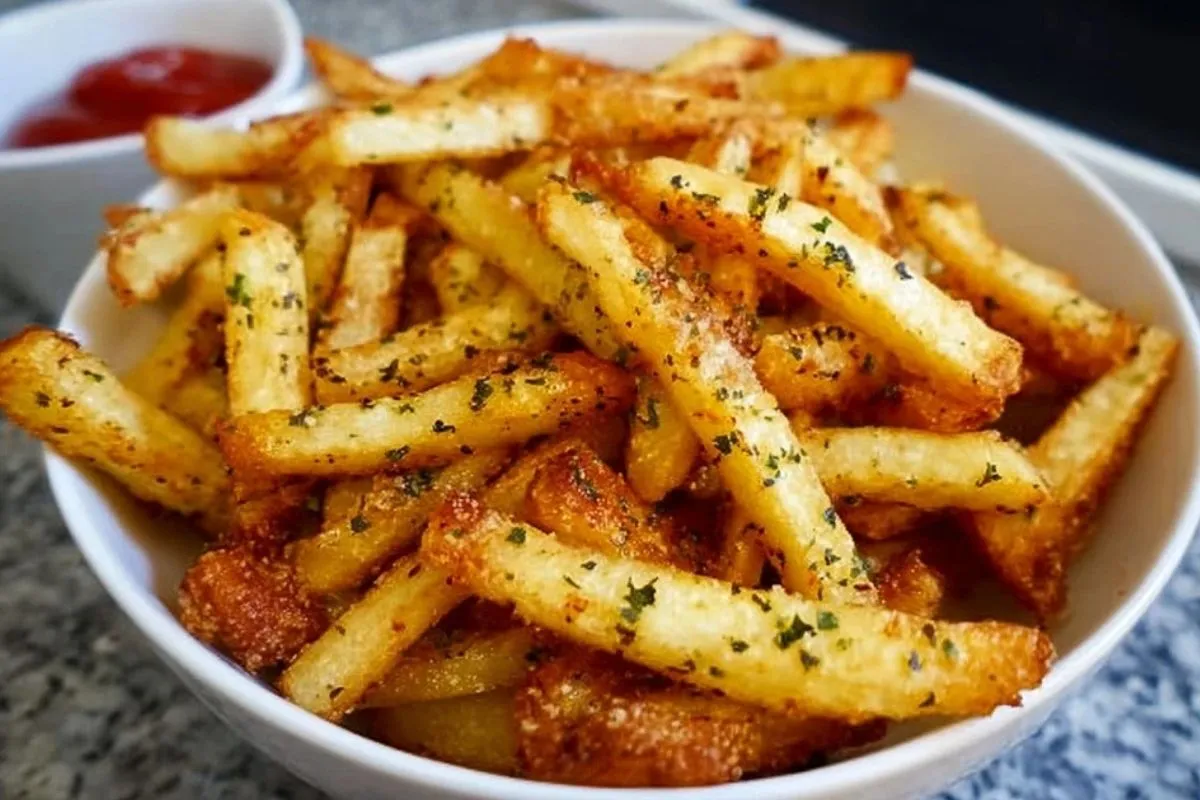 Golden Air Fryer Fries