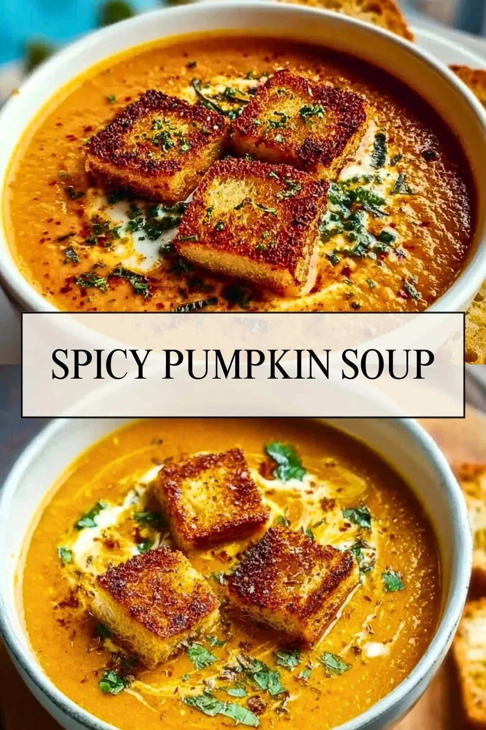 Spicy Pumpkin Soup - Pin 1