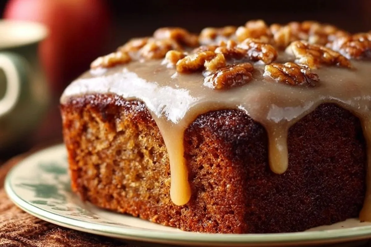 Moist Old-Fashioned Applesauce Cake