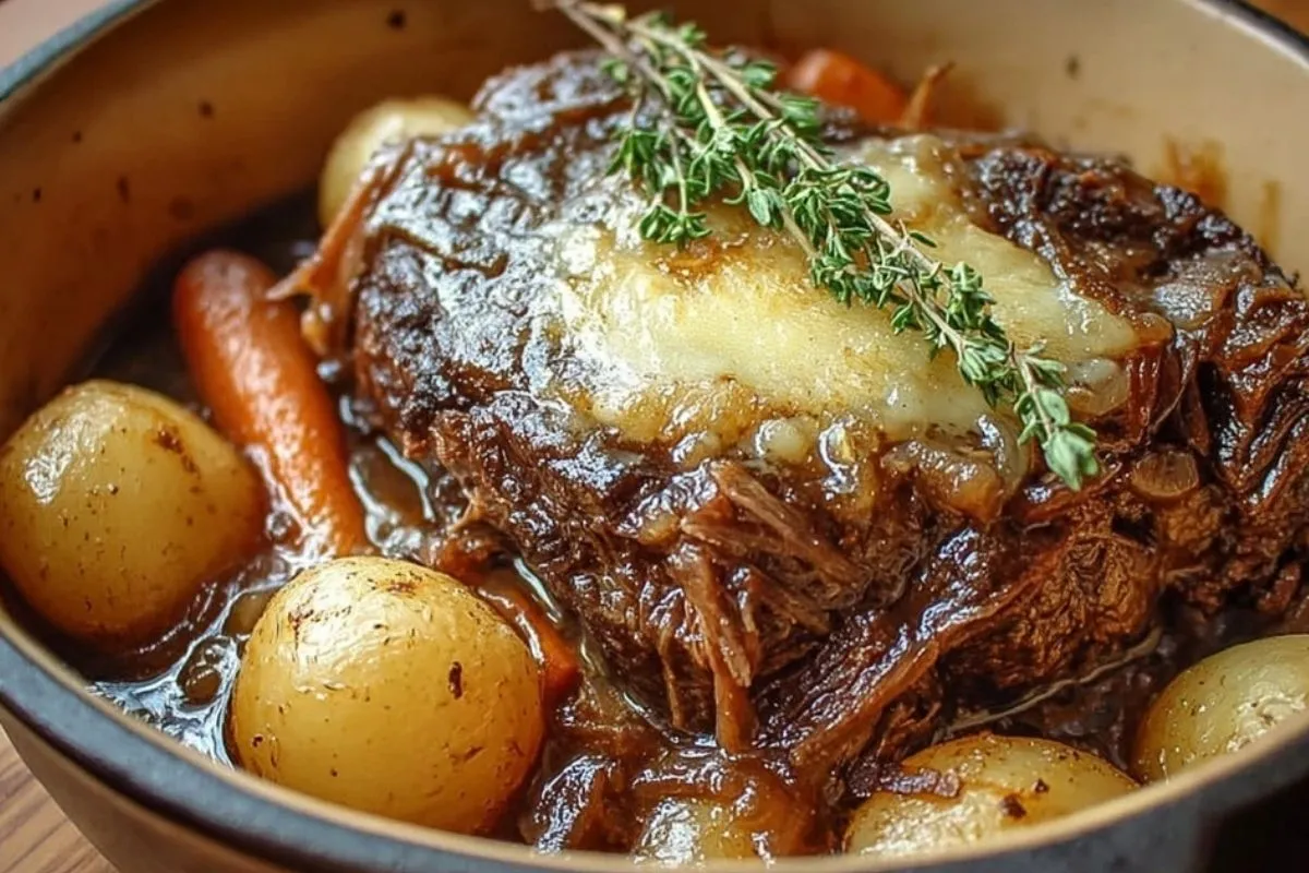 Savory French Onion Pot Roast