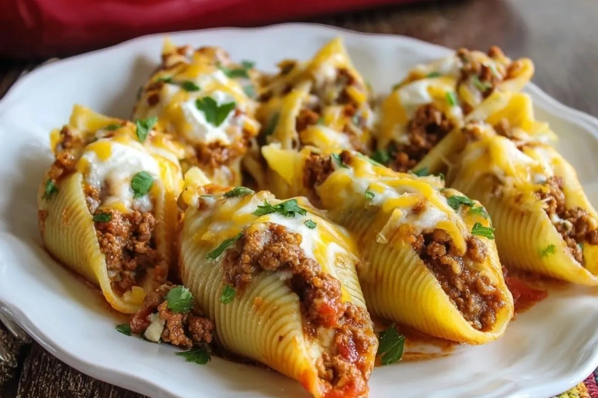 Taco Stuffed Shells