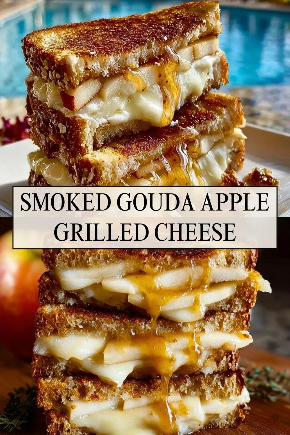Smoked Gouda Apple Grilled Cheese - Pin 1