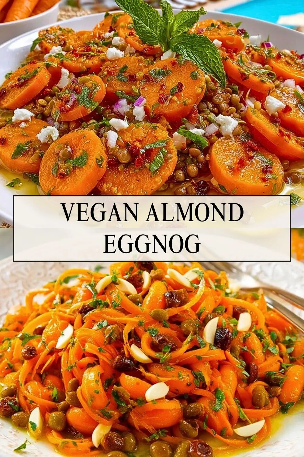 Mediterranean Carrot Salad - Pin 1