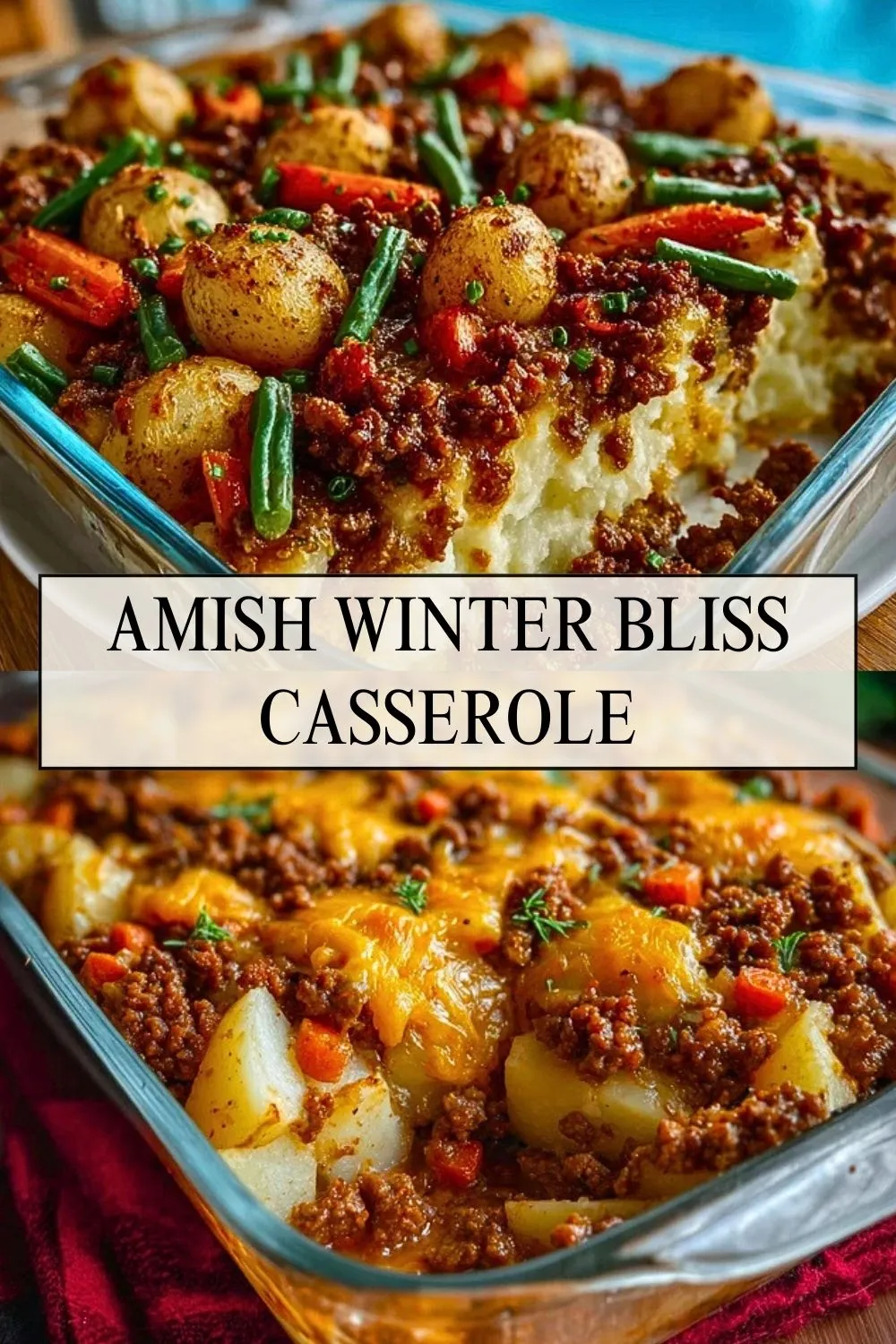 Amish Winter Bliss Casserole - Pin 1