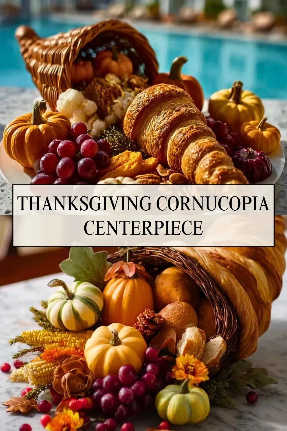 Thanksgiving Cornucopia Centerpiece - Pin 1