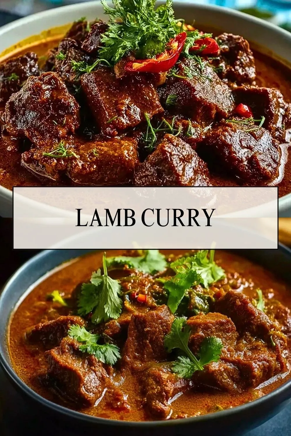 Lamb Curry - Pin 1