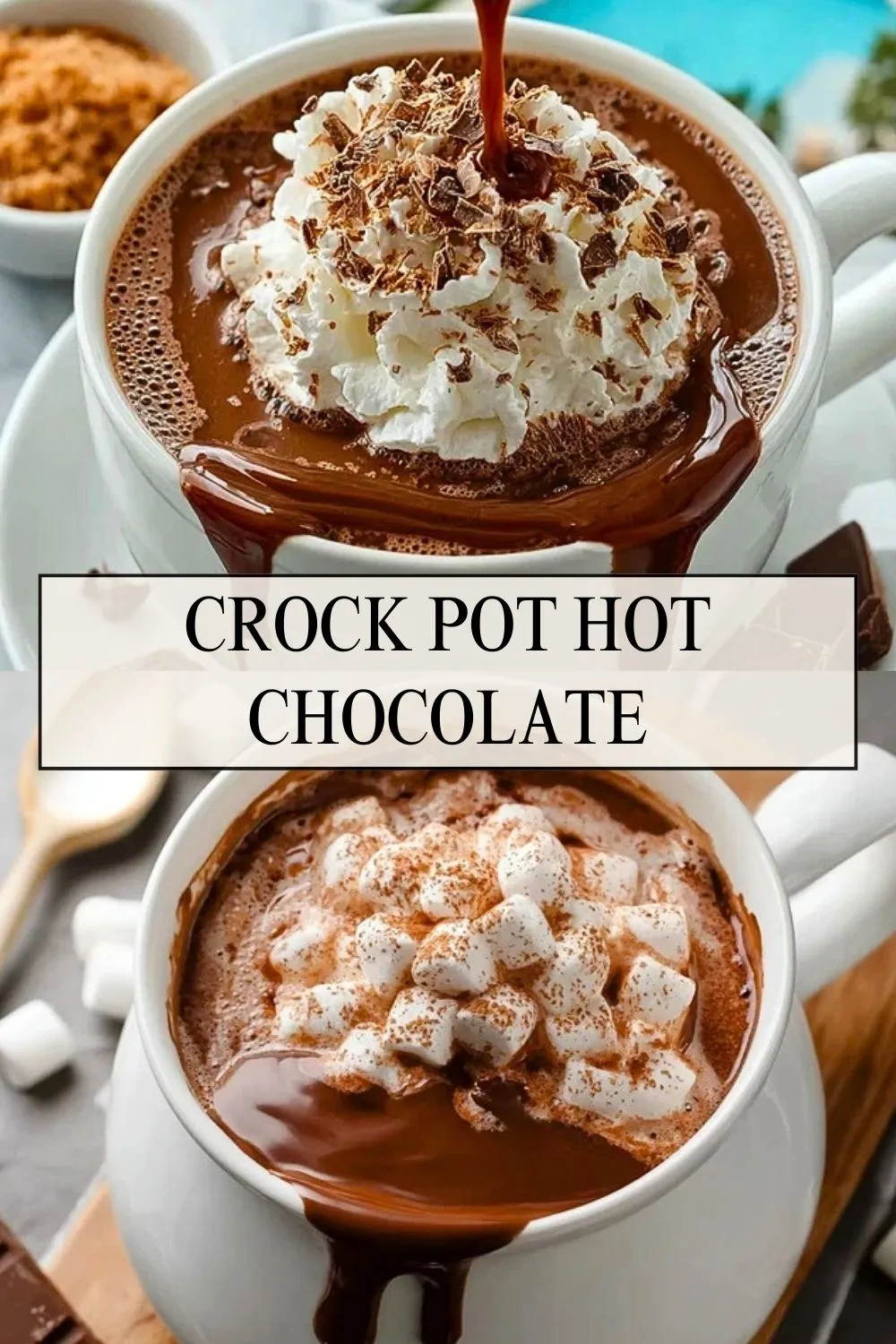 Crock Pot Hot Chocolate - Pin 1