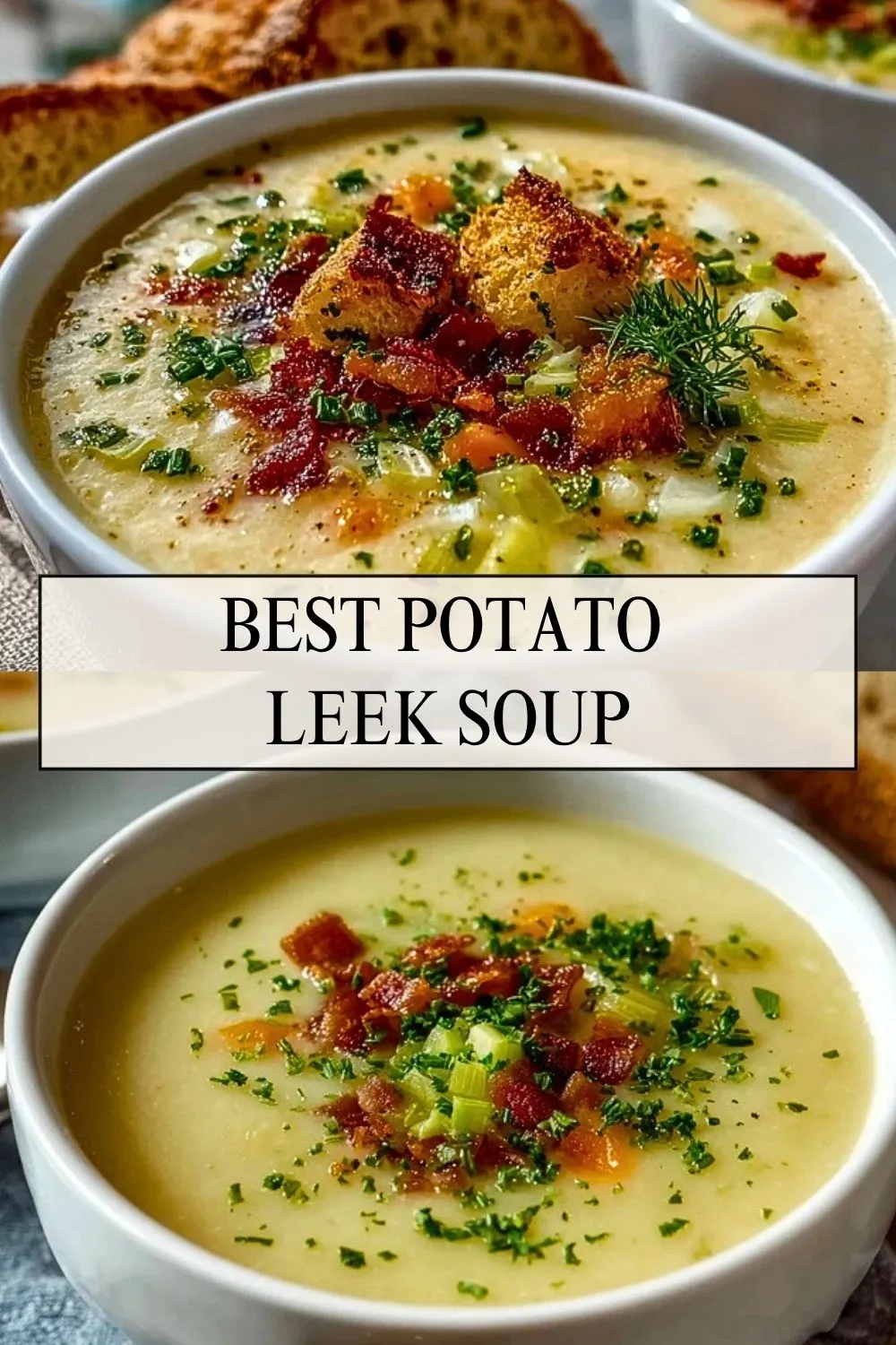 Best Potato Leek Soup - Pin 1