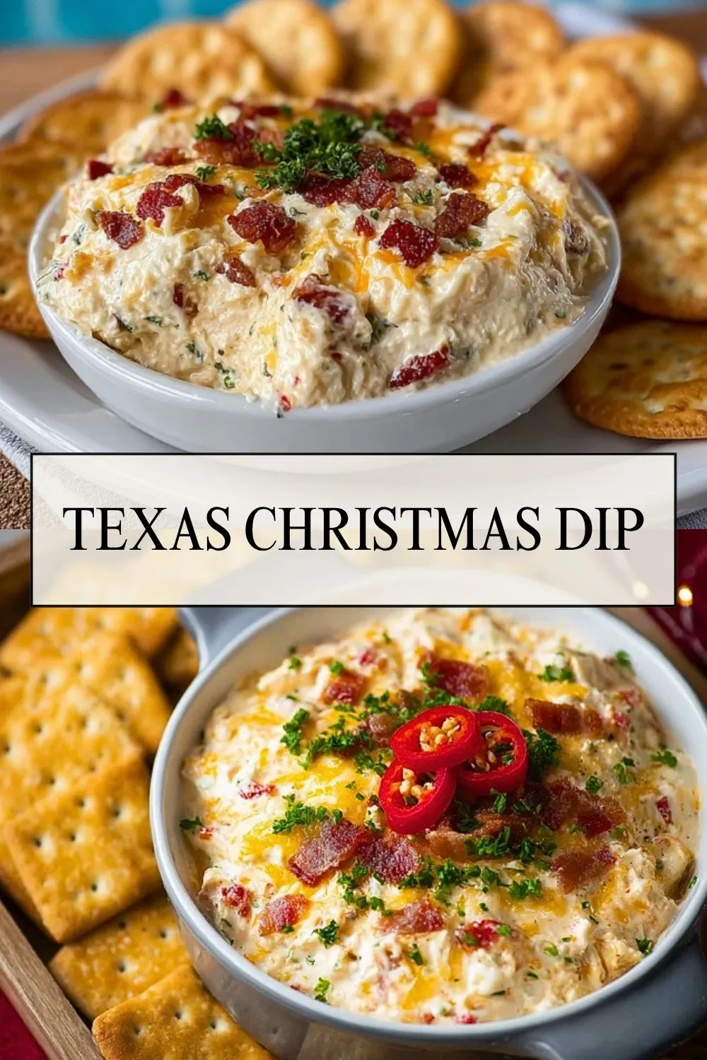 Texas Christmas Dip - Pin 1