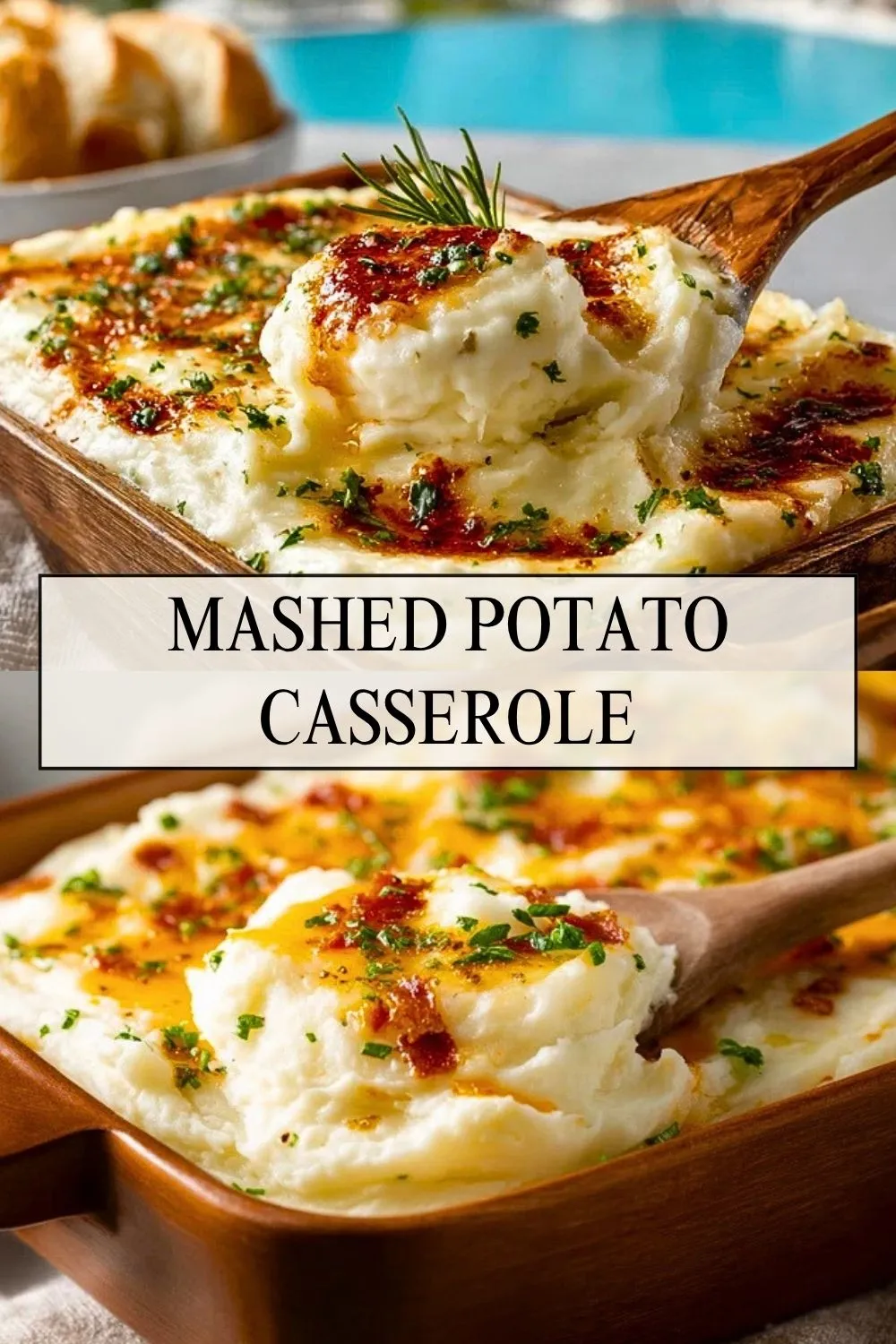 Mashed Potato Casserole - Pin 1
