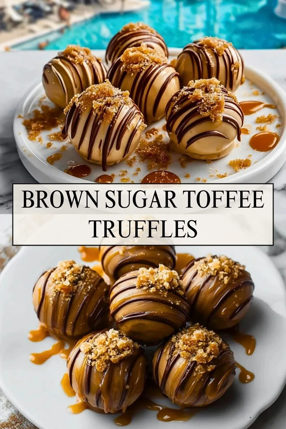 Brown Sugar Toffee Truffles - Pin 1