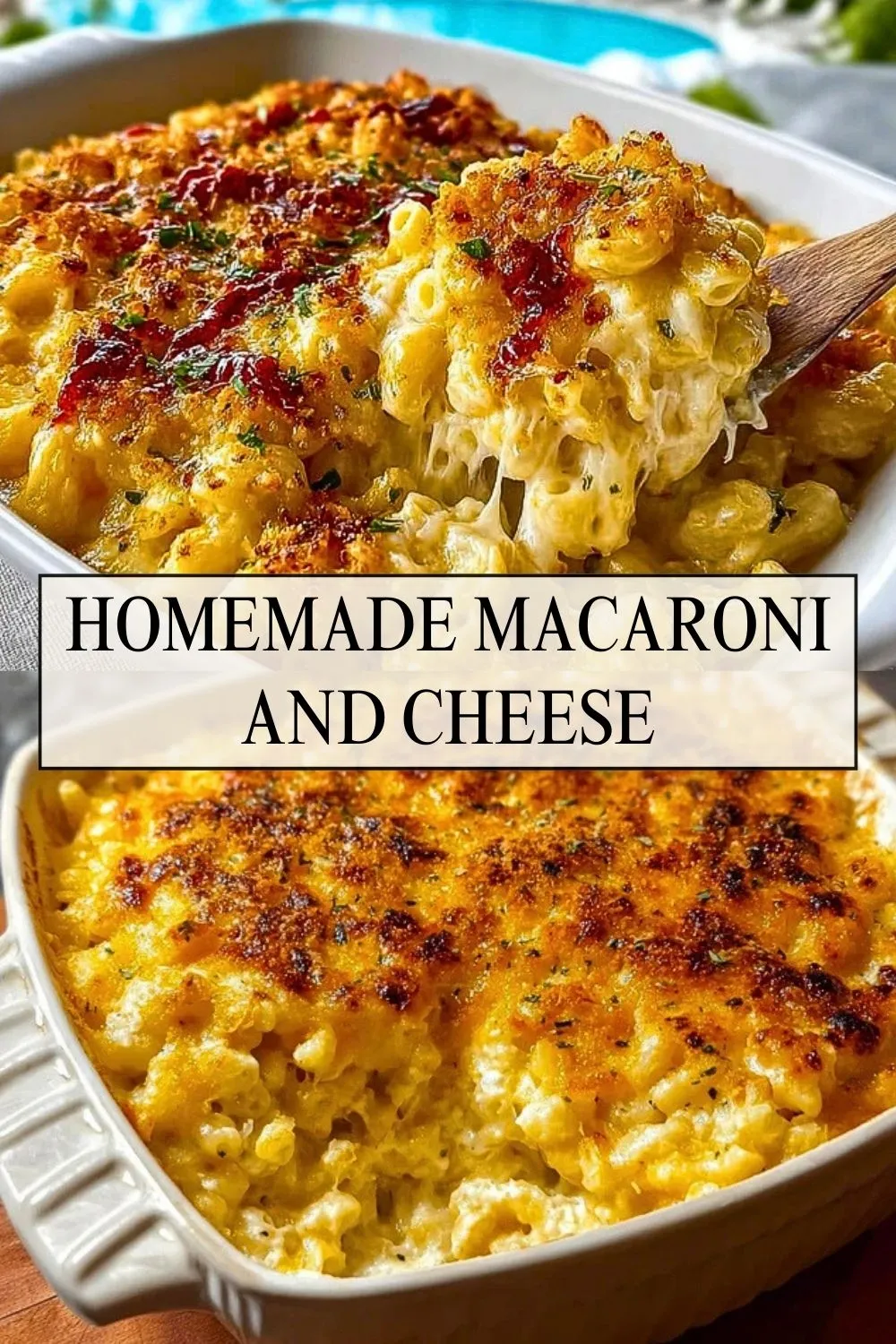 Homemade Macaroni and Cheese - Pin 1