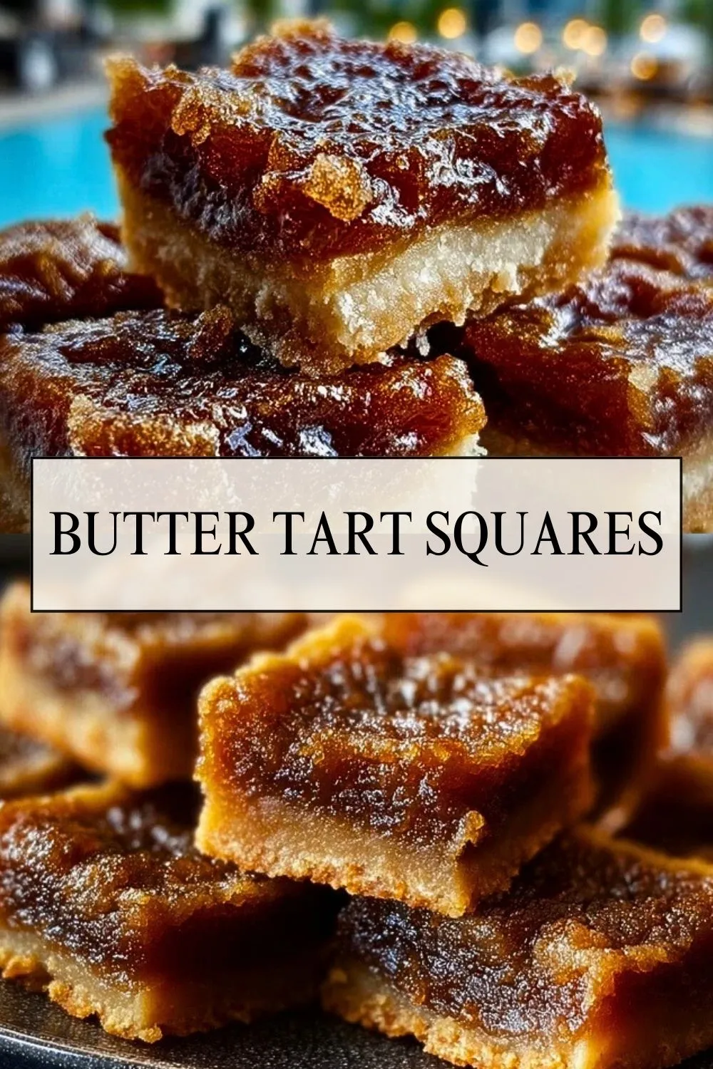 Butter Tart Squares - Pin 1