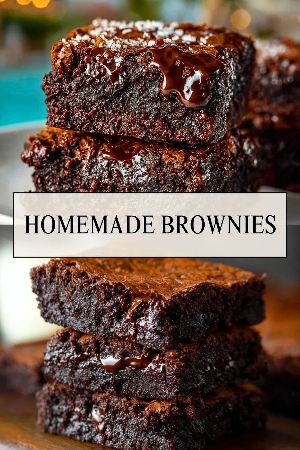 Homemade Brownies - Pin 1